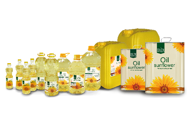 Refined sunflower oil deodorized frozen